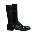 thumbnail image 2 of Ish Original Official Women Black Fashion Belt Rain Boots MX-9221BK US 6-10 (M), 2 of 6