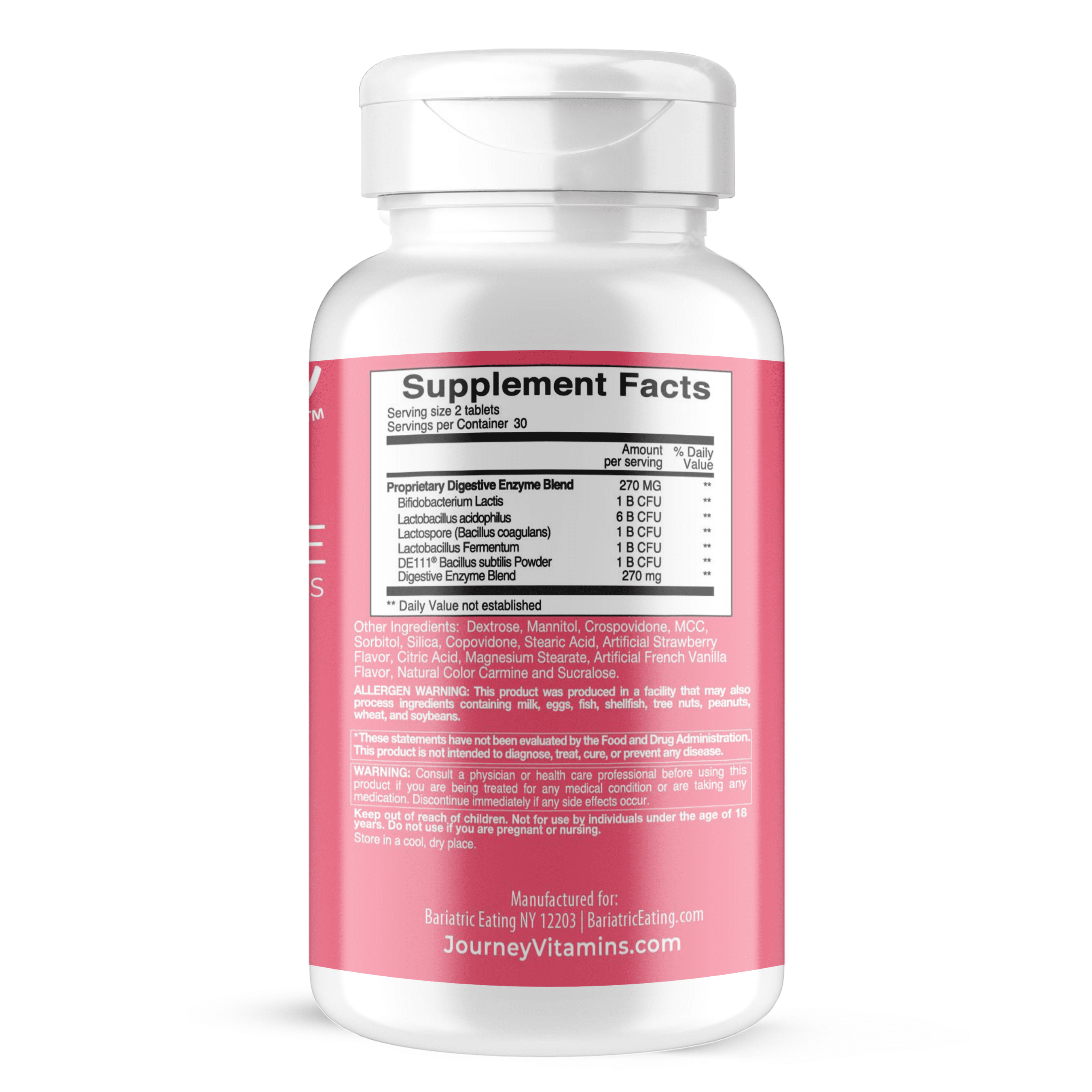 Journey Bariatric Tummy Balance Strawberry Melts by Bariatric Eating