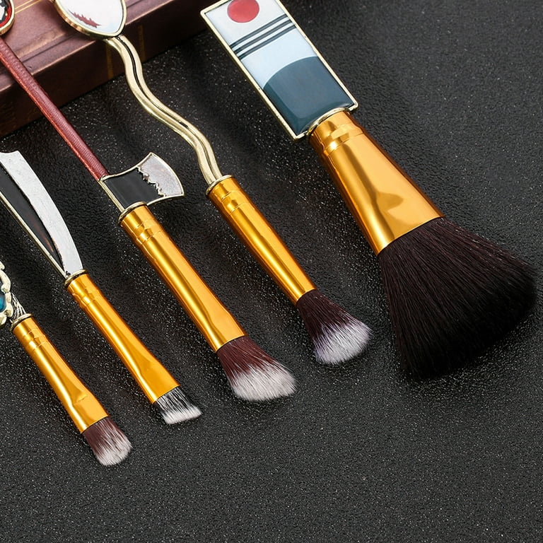 Demon Anime Makeup Brushes Set - 5pcs Kimetsu noyaiaba