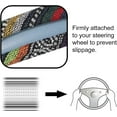 thumbnail image 2 of Bohemian Steering Wheel Cover, 15 Inches Car Steering Wheel Cover Universal Fit for Men & Women, 2 of 6