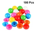 thumbnail image 2 of 100pcs 3.2cm Lottery Balls Colorful Balls Table Tennis Ball Party Game Ball Prop (5 Color, Mixed Package), 2 of 9