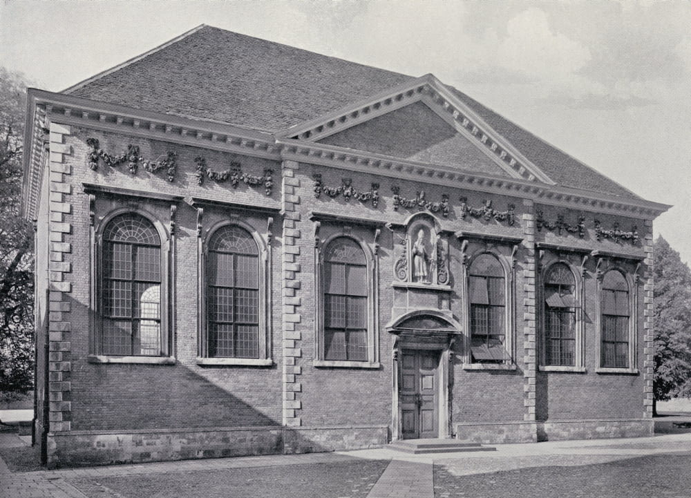 Building Of Winchester College Known As School Possibly Built By Sir Christopher Wren In 1683-1687 The North Front From Winchester College By Christopher Hawkes Published By Country Life Limited Londo