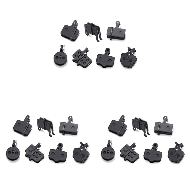 Yuarrent 1 par de pastillas de freno de disco de resina para bicicletas de montaña , pastillas de freno para bicicleta de carretera, accesorios Type4 NO4