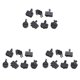 thumbnail image 1 of Wosthever 1 par de pastillas de freno de disco para bicicletas de montaña , accesorios para bicicletas Type4 NO4, 1 of 6