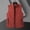 #89-Red, variant on Men's Solid Color Sleeveless Stand Collar Zipper Cardigan Multi Pocket Sun Protection Vest Jacket Gray XXL Gifts for Father