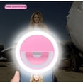 thumbnail image 4 of Dafape Selfie Anillo de luz, Luz de teléfono Luz portátil Clip Luz de Relleno Recargable 3 Modos de luz Adecuados, 4 of 5