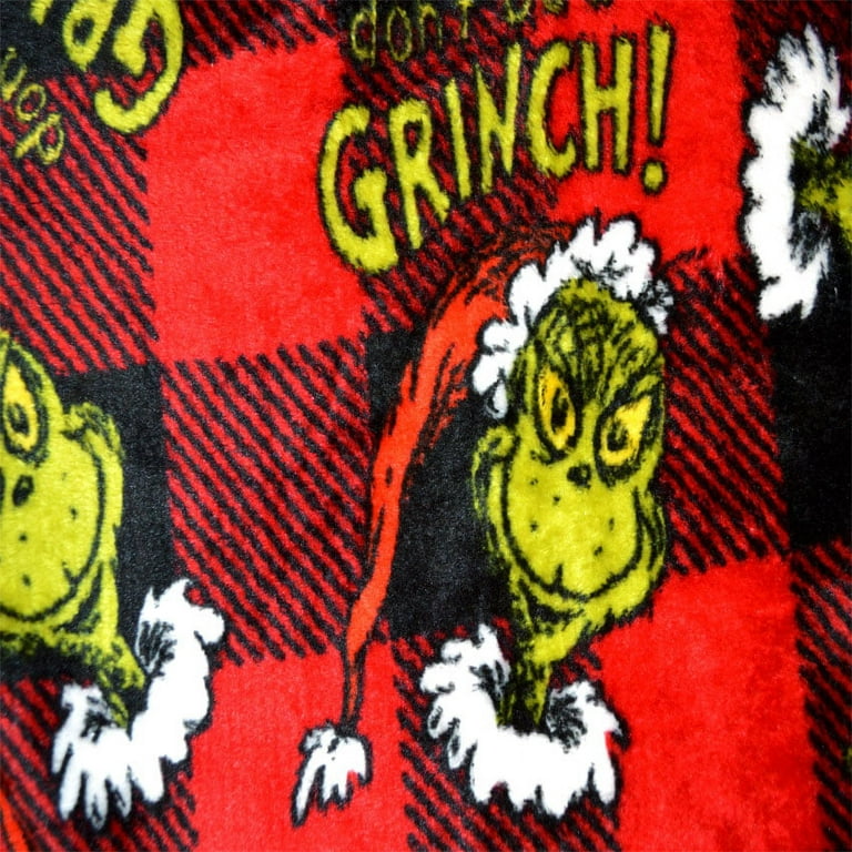 Dr. Seuss The Grinch Merry Grinchmas Santa Grinch Buffalo Plaid Boxer Briefs  Underwear, Red, Small : : Clothing, Shoes & Accessories
