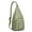 Olive-green, variant on Winter Plaid Chest Bag - Cozy Buffalo Check Print Sling Backpack (Seasonal Style, Tear-Resistant)