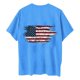 thumbnail image 5 of Camiseta de Cuello Redondo Impresa Delantera Y Trasera Del Día de la Independencia de las Mujeres, Tops Cortos Casuales para las Mujeres, 5 of 5