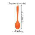 thumbnail image 5 of Pack of 5 Silicone Soup Spoons Elegant Spoons Soft Spoon Dessert Spoon Silicone Utensils Perfect for Dining and Cooking, 5 of 7