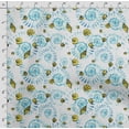 thumbnail image 4 of Soimoi Sea Shell Printed, Poly Canvas Fabric, Decor Sewing Fabric by The Yard 56 Inch Wide,Decorative Fabric for Curtains Tote Bags, Blue & Gray, 4 of 5