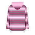 thumbnail image 4 of LIaqionyy Women Hoodie Sweatshirt Striped Pullover Drawstring Long Sleeve Casual Fall Trendy Outfits with Pockets, 4 of 6
