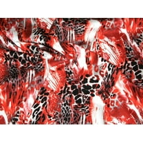 Stretch Woven Cotton Sateen Dress Fabric Red - per yard