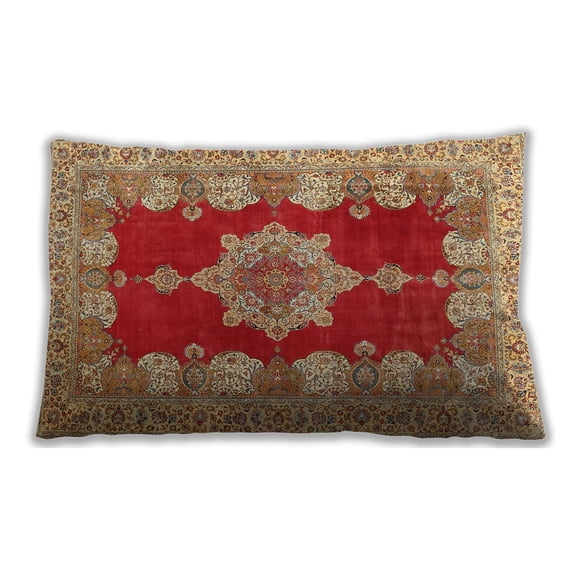 Ahgly Company Indoor Rectangular Traditional Lumbar Throw Pillow, 13 inch by 19 inch
