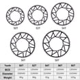 thumbnail image 5 of Rueda de cadena de bicicleta 130BCD 50T / 52T / 54T / 56T / 58T Rueda de cadena de plato de biciclet LITEPRO Plato de bicicleta, 5 of 5