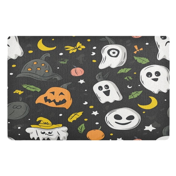 32x20 Inch Doormat Indoor Entrance Mat Entrance Welcome Mat Outdoor Mats for Front Door A Variety Of Halloween Elements