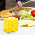 thumbnail image 6 of ETEREAUTY Etereaauty ABS Yellow Cheese Keeper Stylish and Practical for Fridge 5Pcs, 6 of 8