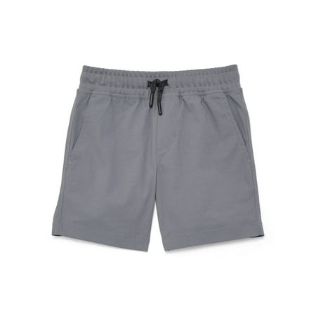 Wonder Nation Boys Everywhere Pull On Shorts, Sizes 4-18 & Husky