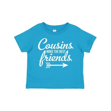 

Inktastic Cousins Make the Best Friends with Arrow Gift Toddler Boy or Toddler Girl T-Shirt