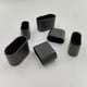 thumbnail image 2 of 16 piezas de tapas para patas de silla, protectores de suelo, tapas de 40 x 20 mm, color negro, 2 of 4