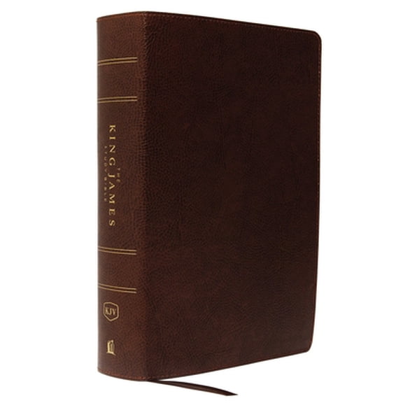 Pre-Owned The King James Study Bible, Bonded Leather, Brown, Full-Color Edition (Bonded Leather) 0718079752 9780718079758