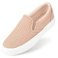 thumbnail image 5 of JENN ARDOR Perforated Slip on Shoes for Women Fashion Sneakers Memory Foam Cushioned Insole Walking Shoes Women Comfortable Loafers Flats Shoes, 5 of 6