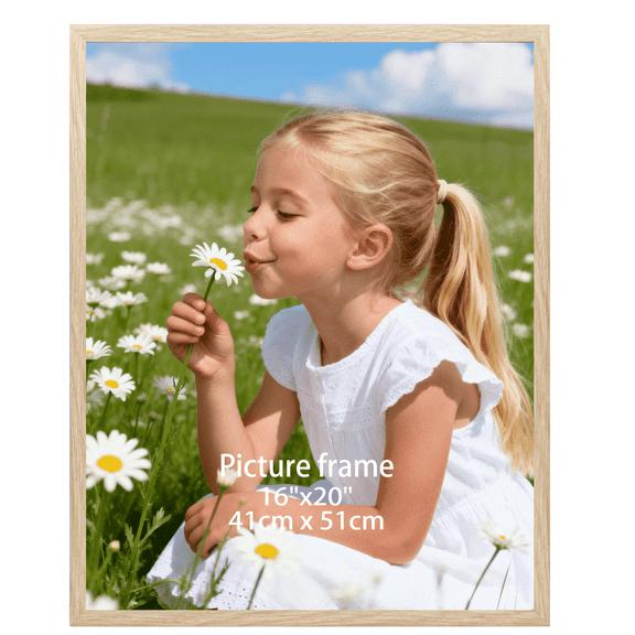 16x20 Frame Photo Poster Frame for Wall Mounted, Beige