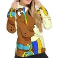 thumbnail image 2 of Saiise Scooby-Doo I Women's Hoodies Long Sleeve Sweatshirts Drawstring Pullover Tops with Pocket Casual Loose-Small, 2 of 6