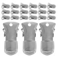 thumbnail image 1 of PENIKOKO 30Ud Clips Metálicos Para Tarjetas De Identificación Y Manualidades Con Resistente Y Elegante, 1 of 7