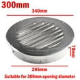 thumbnail image 5 of 70-300mm Ronde Grille d'Évent en Acier Inoxydable Extérieur Canal de Ventilation Outil, 5 of 5