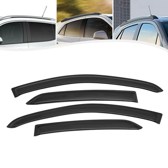 Miumaeov Fits FOR 2013-2022 Chevrolet Trax / Buick Encore 4pcs Window Visors Rain Guards Vent