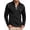 Black, variant on RICHCOIN Polo Shirts for Men Long Sleeve Golf Shirts Casual Button Knit Collared T Shirt Tops