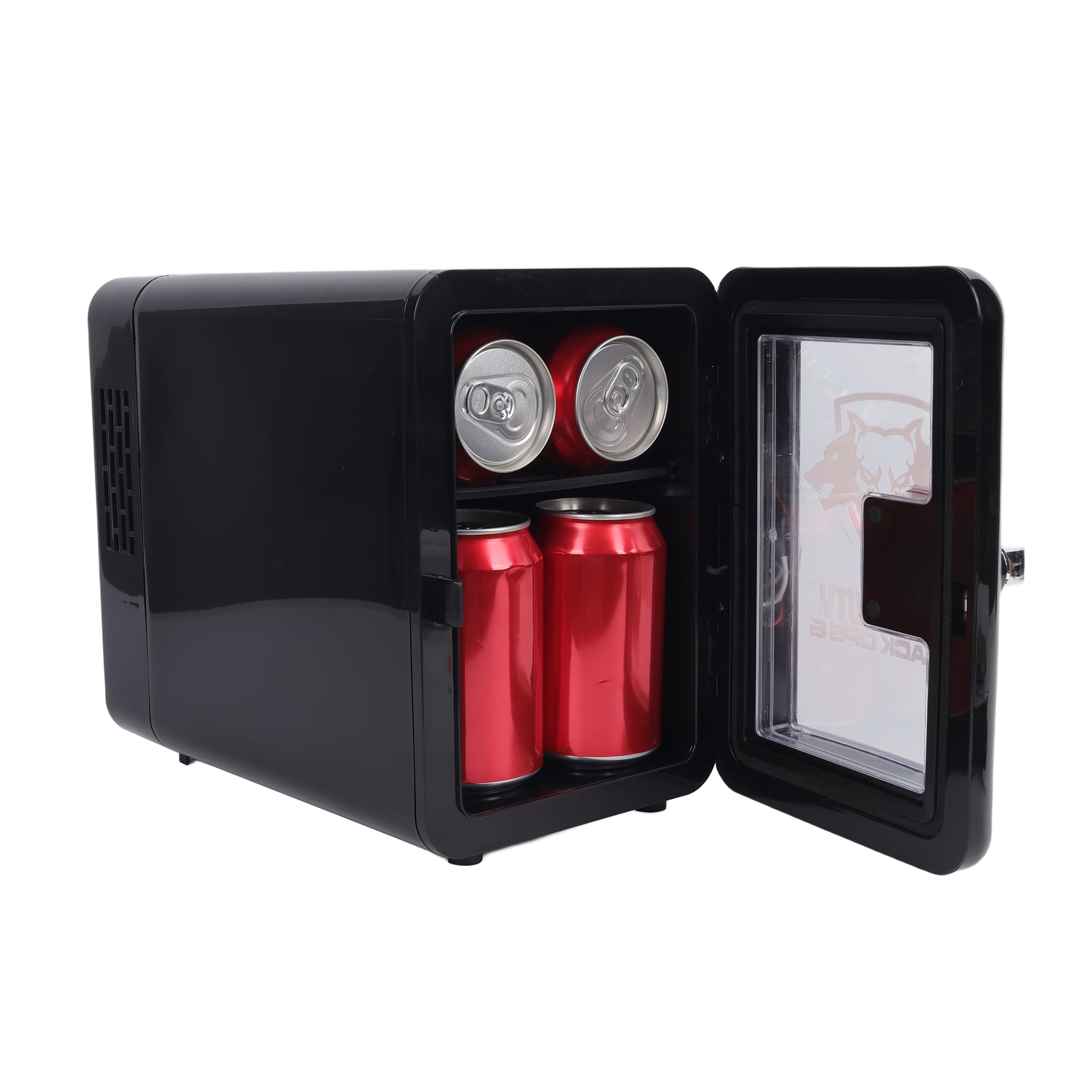 Call of Duty Black Ops 6 Mini Fridge, 5L 9 Can Portable Cooler – Cerberus Gaming Mini Fridge for Drinks, Skincare, Bedroom, Office, Black