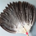 thumbnail image 2 of Chinese Zhuge Liang Feather Fan Lightweight Kongming Hand Fan for Party Wedding, 2 of 9