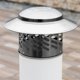 thumbnail image 2 of Chimney Rain Cap and Flue Cowl Cover for Outdoor Fireplace, Chimney Pots - Weatherproof Flue Pipe Protection, 2 of 5