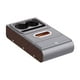thumbnail image 3 of Organizador de almacenamiento para reposabrazos de coche, resistente al desgaste, práctico, multifuncional, con portavasos y funda para reposabrazos gris, 3 of 8