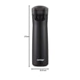 thumbnail image 2 of Contigo® Botella de Agua Jackson Chill 2.0, de Acero Inoxidable, con Tapa AUTOPOP, 710 ml, Negro, 2 of 7