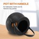 thumbnail image 4 of 24 Pack Plastic Black Candy Bowls Cauldrons,Pot with Handle ,for , Easter, St 's Day Party Favors, 4 of 5