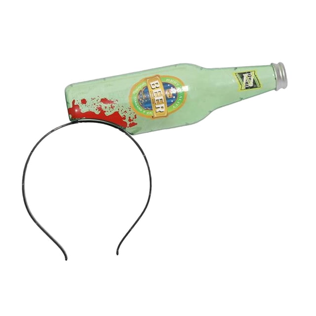 Diademas de terror para Halloween, diademas para brazos aterradores, para la cabeza, juguetes botella para usar en la cabeza