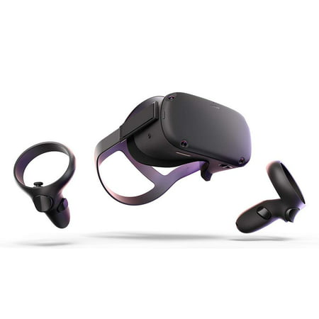 Newest Oculus Quest All-in-one VR Gaming Headset with Two Touch Controllers – (Best Vr Games With Controller Support)