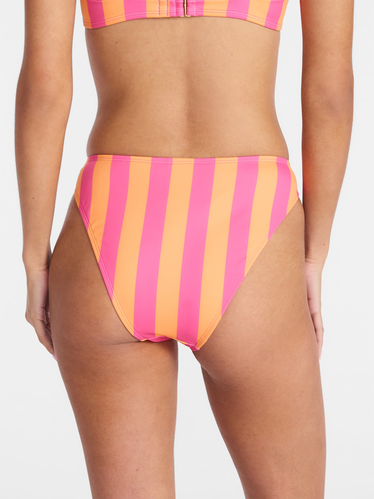 No Boundaries Mid Rise Bikini Bottoms, Women's XXS-XXL