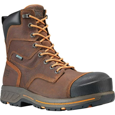 

Men s Timberland PRO Helix 8 Composite Toe Waterproof Boot Brown Full Grain Leather 13 W