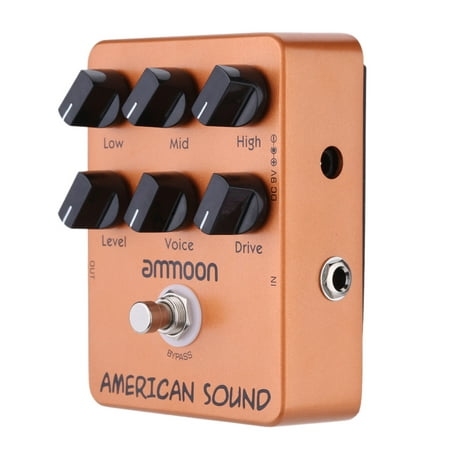 ammoon AP-13 American Sound Amp Simulator Guitar Effect Pedal True (Best Iphone Guitar Effects App)