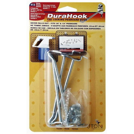 UPC 819175006133 product image for Triton Products Llc 613 10 Count 6 in. DuraHook Single Rod Hook | upcitemdb.com