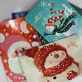 thumbnail image 2 of Merry Christmas Greeting Card DIY Handmade Greeting Card Round Diamond Greeting Card Rhinestone Embroidery Craft Gift, 2 of 8