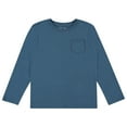 thumbnail image 5 of Stitch & Stone Boys 4-Pack Long Sleeve Graphic Tops, Stylish and Comfortable Tees for Kids - Hgrey, Sizes 7/8, 5 of 7
