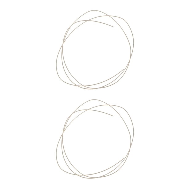 Tholdsy 50cm 925 Sterling Wire for Beading Wire Making Jewelry Plata 0.6 mm 2piezas