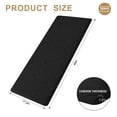 thumbnail image 2 of Buganda Kitchen Mats for Floor, Anti Fatigue Cushioned Kitchen Rugs, Non Slip Waterproof Floor Mats for in Front of Sink,17.3"x48", Black, 2 of 9