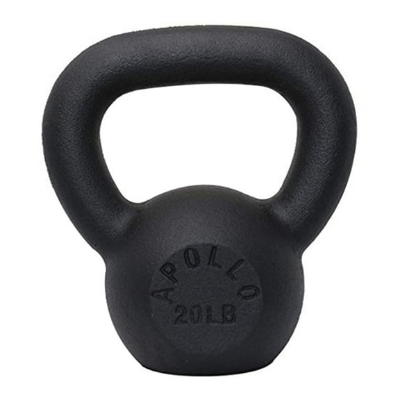 20 lb solid cast iron kettlebell, suitable for strength training, muscle building, durable, not easy to wear, safe and stable
