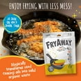 FryAway Pan Fry Cooking Oil Solidifier, Easy Oil Disposal, 4 Packets